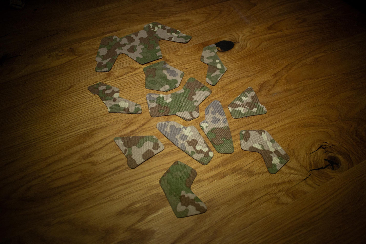Lasercut fleece cover FAST helmet including fleece sticker