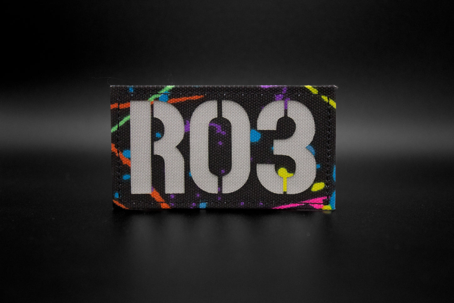 90x50mm Personalized Lasercut Callsign Patch with Velcro