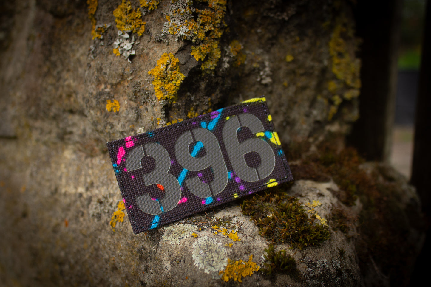 90x50mm Personalized Lasercut Callsign Patch with Velcro