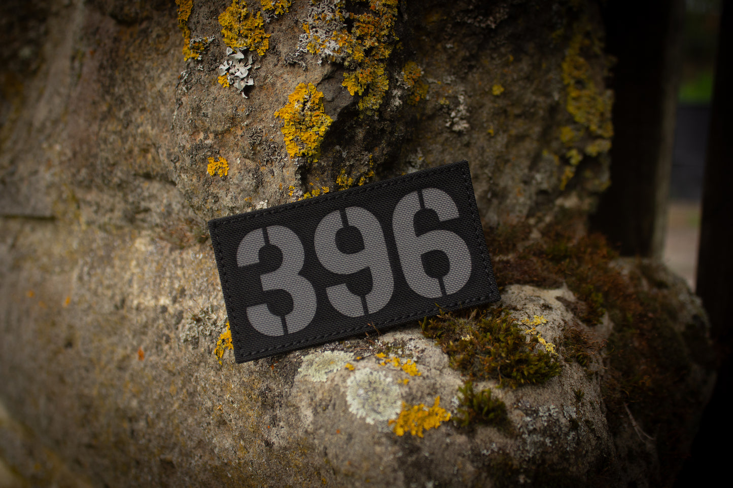 90x50mm Personalized Lasercut Callsign Patch with Velcro