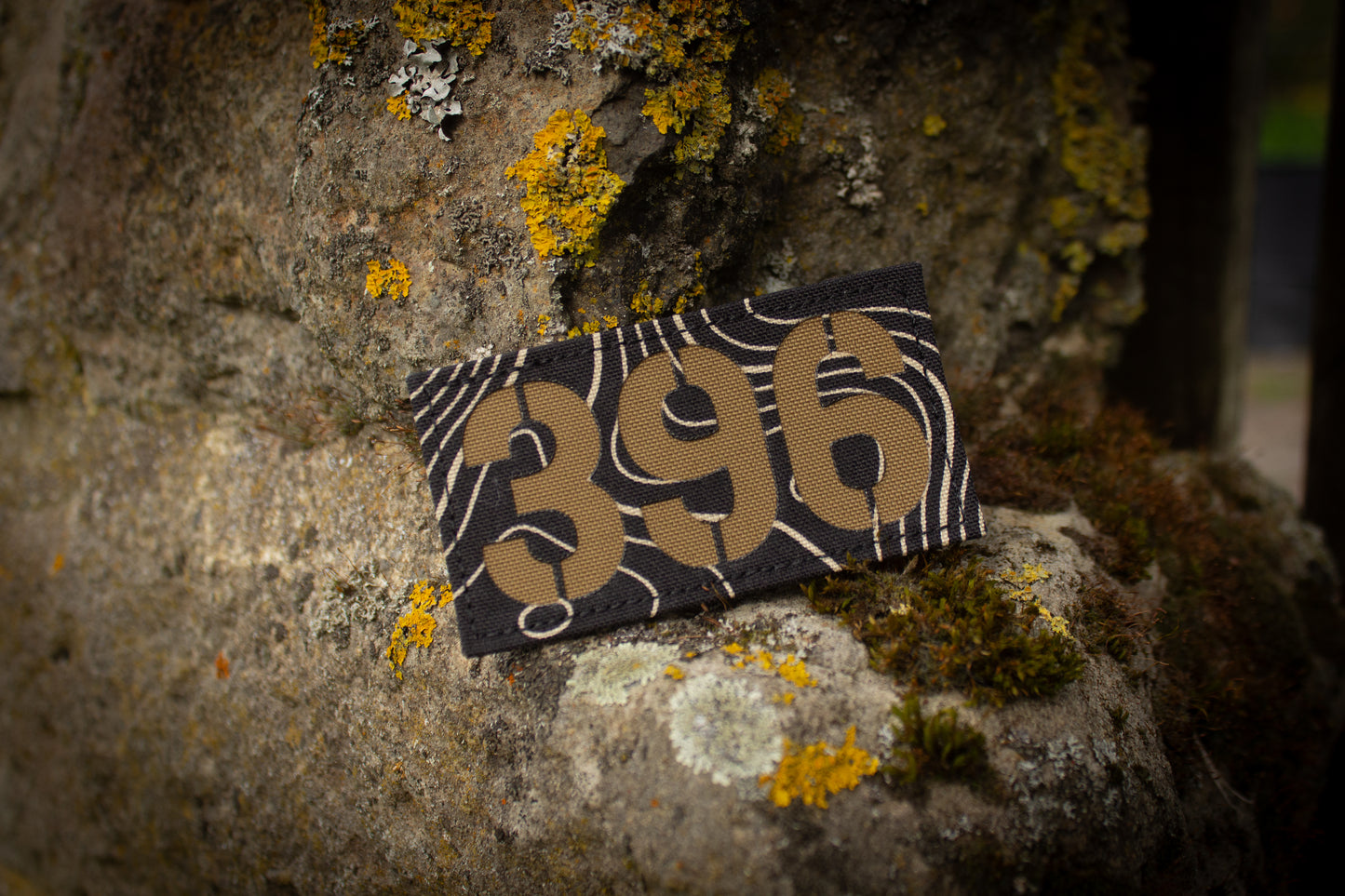 90x50mm Personalized Lasercut Callsign Patch with Velcro