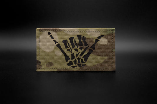 90x50mm Hang Loose Lasercut Patch mit Klett
