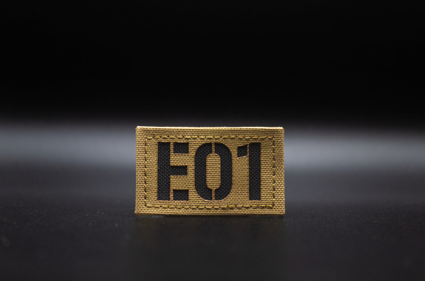 50x30mm Personalized Lasercut Callsign Patch with Velcro